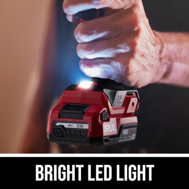 SKIL PWR CORE 12v 1/2in Keyless Brushless Cordless Drill - 1 Battery/Charger Inc - Photo 4